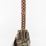 APUNU Bucket Bag Large Furry Cream