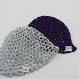 Metallic Crochet Hat