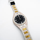 Reloj Bordado Negro