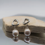 Pendientes Perlas Blancas