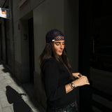 Metallic Crochet Hat