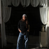 Metallic Crochet Hat