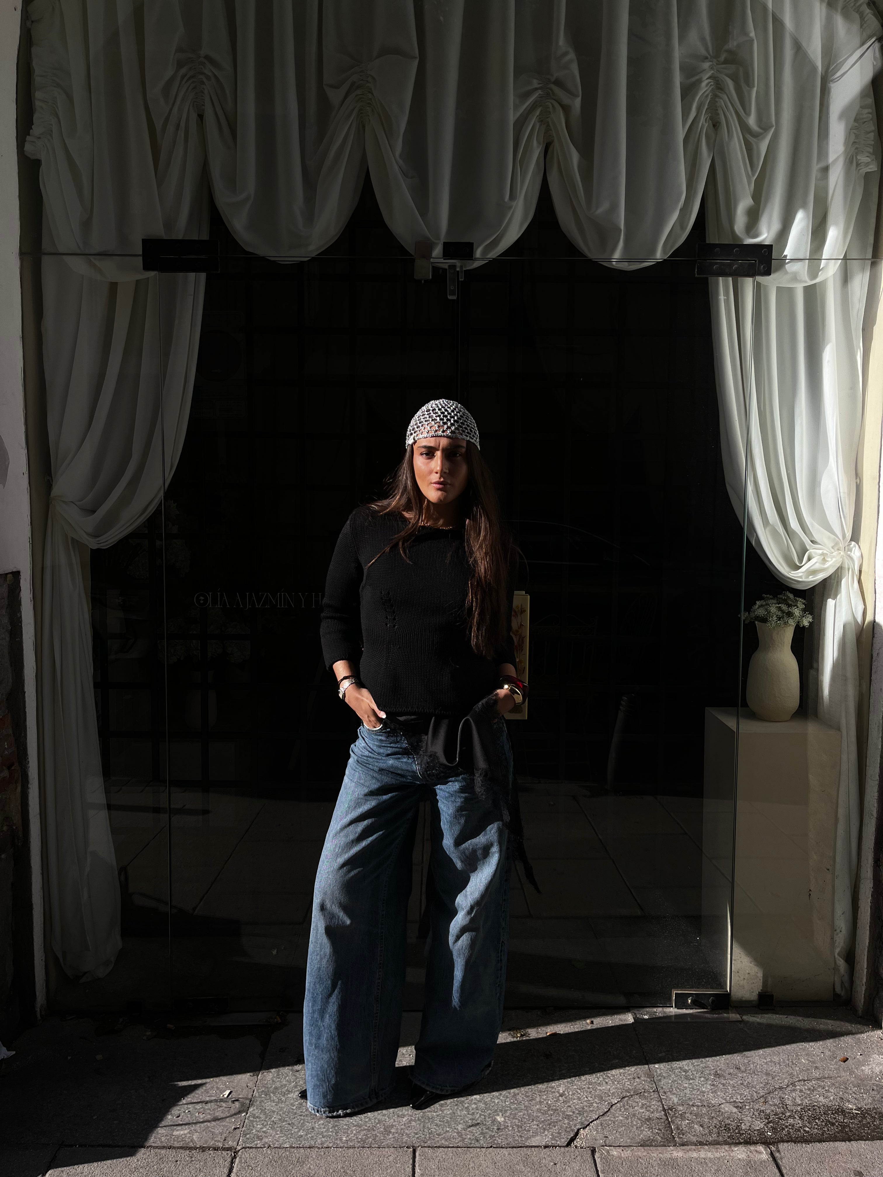 Crochet Hat Metalizado