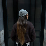 Metallic Crochet Hat